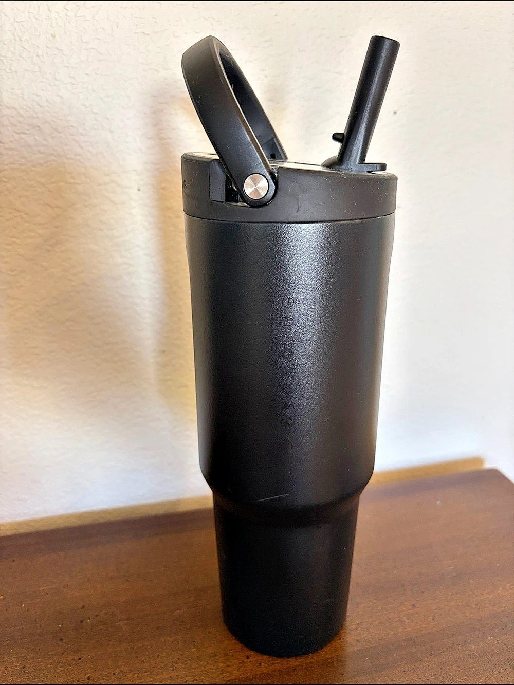 HydroJug Sport 32oz Tumbler Black Water Bottle Like New